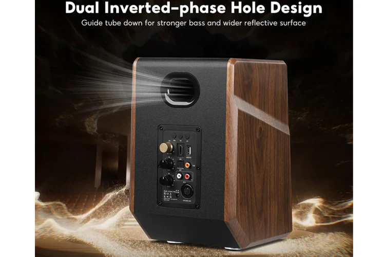 AIYIMA S700 100W Active Bluetooth Bookshelf Speakers - Image 3