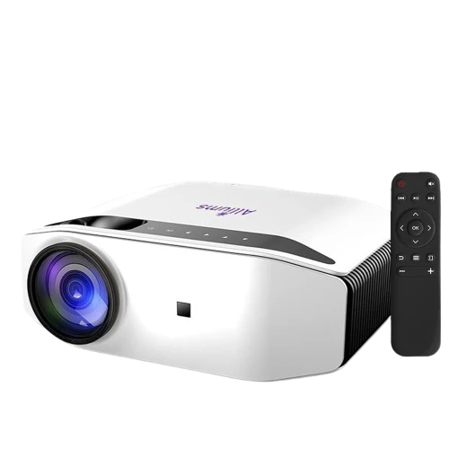 ALLIUMS 4K Projector with Wi-Fi & Bluetooth (White)