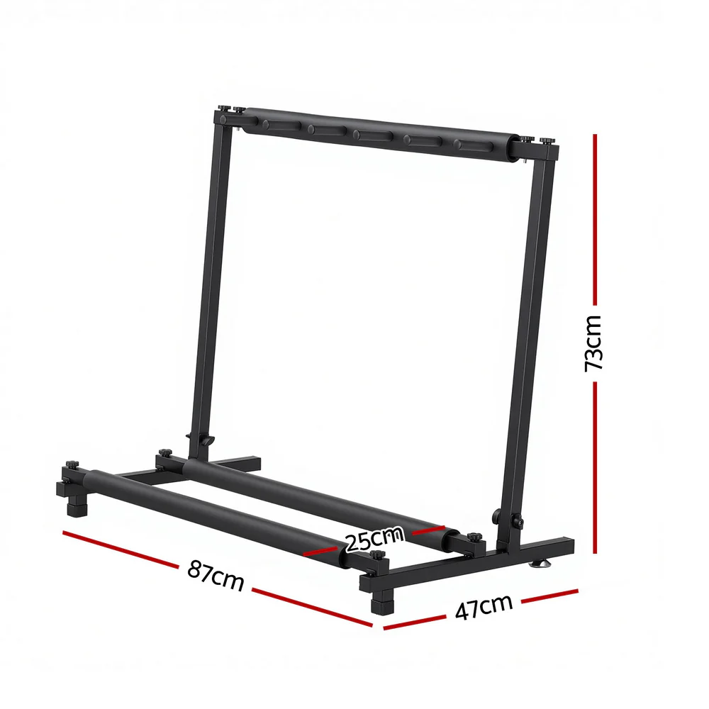 Alpha 5 Space Folding Guitar Stand Rack Holder Display - Image 2
