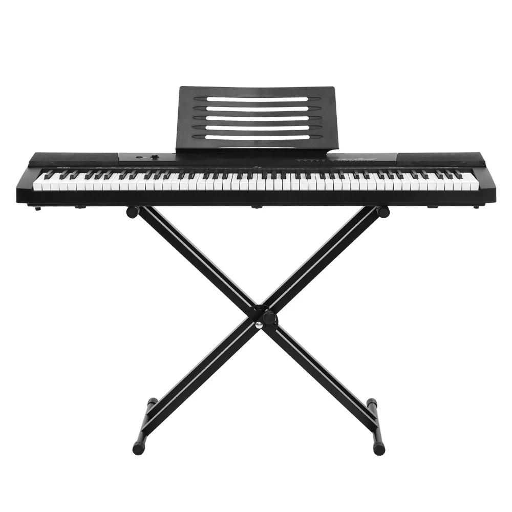 Alpha 88 Keys Electronic Piano Keyboard Digital Electric with Stand Sustain Pedal - Image 3