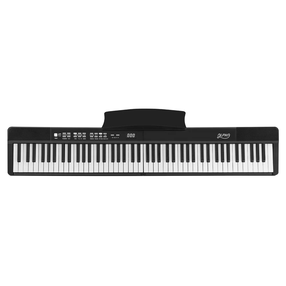 Alpha 88 Keys Foldable Electronic Piano Keyboard Digital Electric with Carry Bag - Image 3
