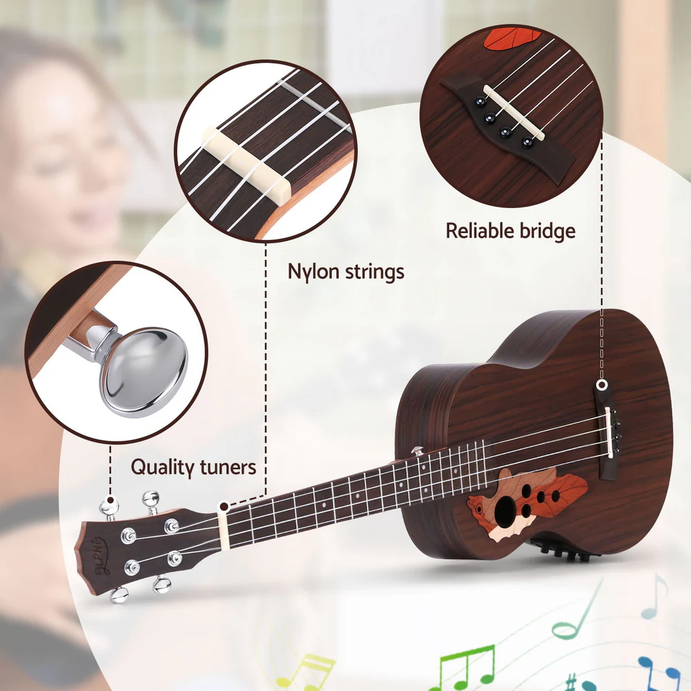 Alpha Ukulele 30" with EQ 18 Frets - Image 6