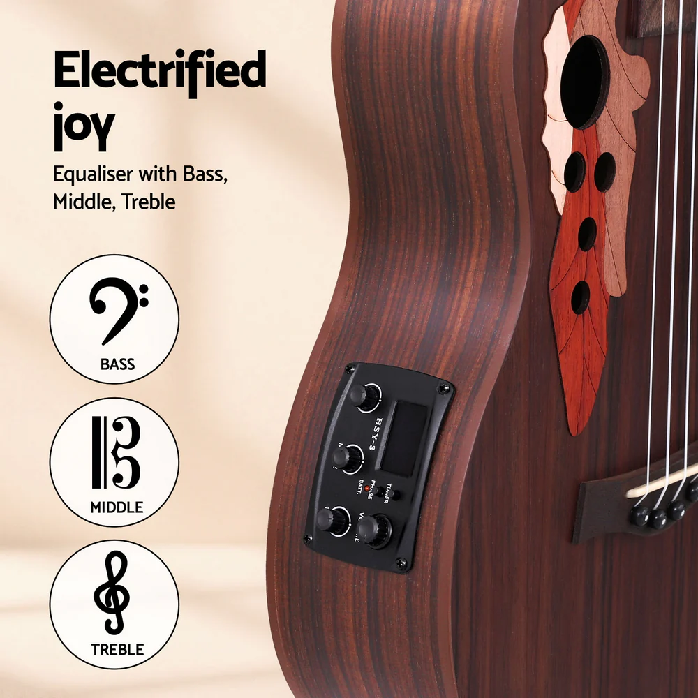 Alpha Ukulele 30" with EQ 18 Frets - Image 7