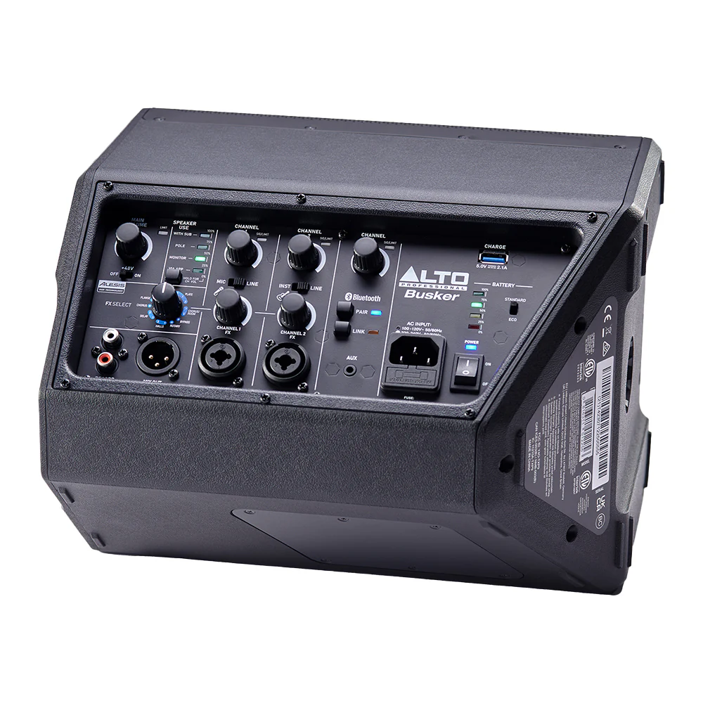 Alto Professional Busker Portable Electric 200 Watt PA System Audio Speaker - Image 9
