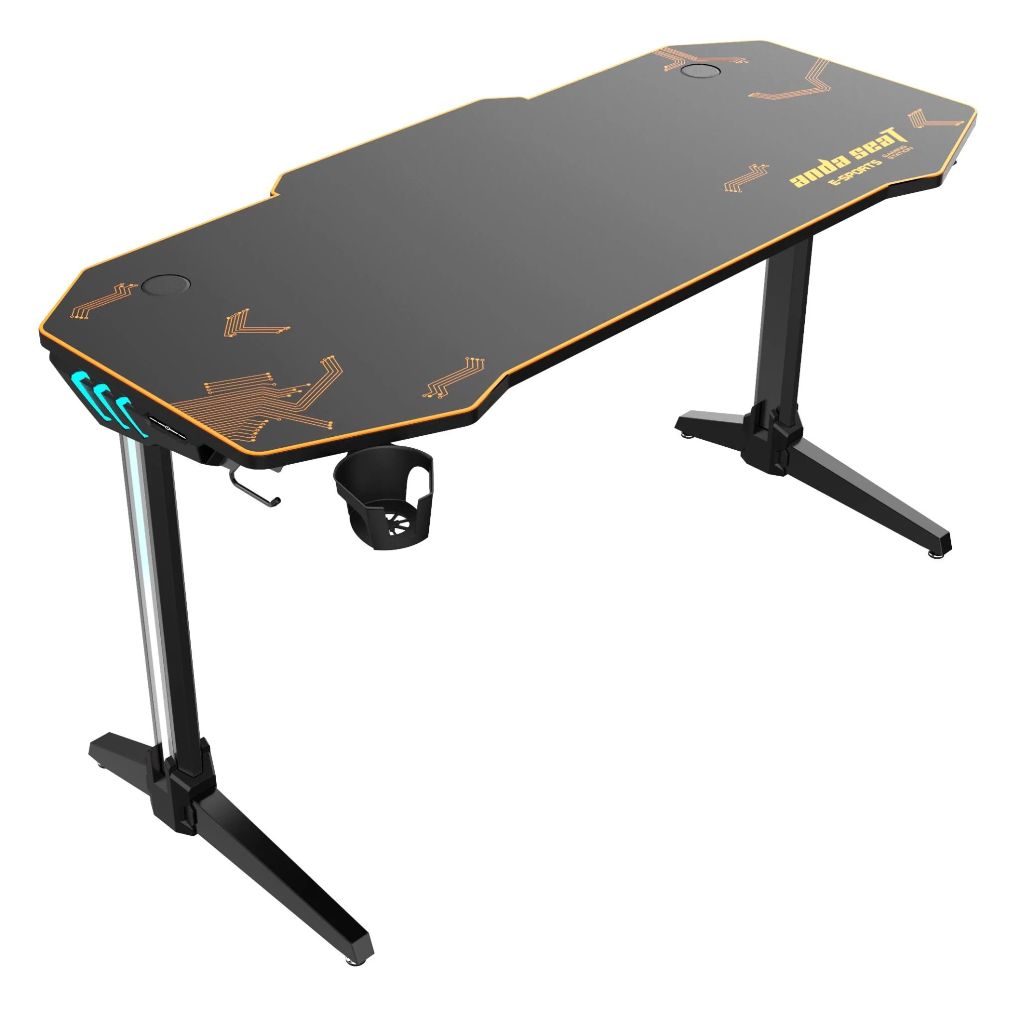 Anda Seat Eagle 2 Lighting Gaming Desk - Image 5