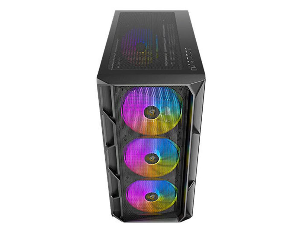 Antec AX1000 ARGB Mid-Tower Gaming Case - Black - Image 8