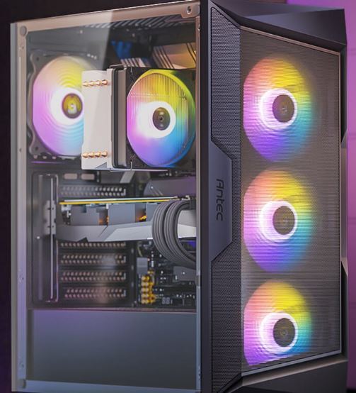 Antec AX81 ELITE Tempered Glass Mid-Tower Gaming Case - Image 2