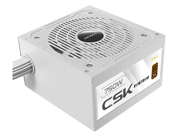 Antec CSK DC 750W 80+ Bronze PCIE 5.1 Power Supply (White) - Image 5