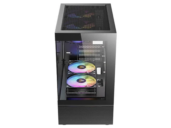 Antec CX200M RGB Elite mATX Gaming Case - Black - Image 6