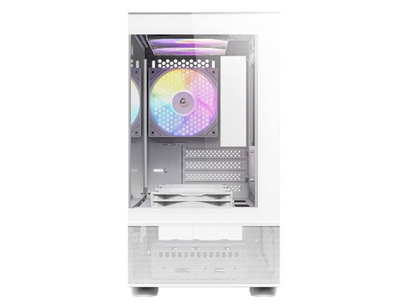 Antec CX200M RGB Elite Micro-ATX Gaming Case - White - Image 3
