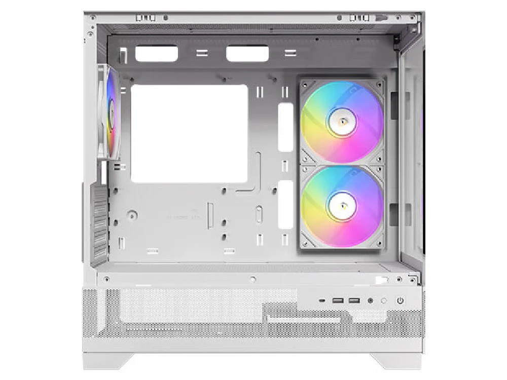 Antec CX500M ARGB Micro-ATX Gaming Case (White) - Image 3