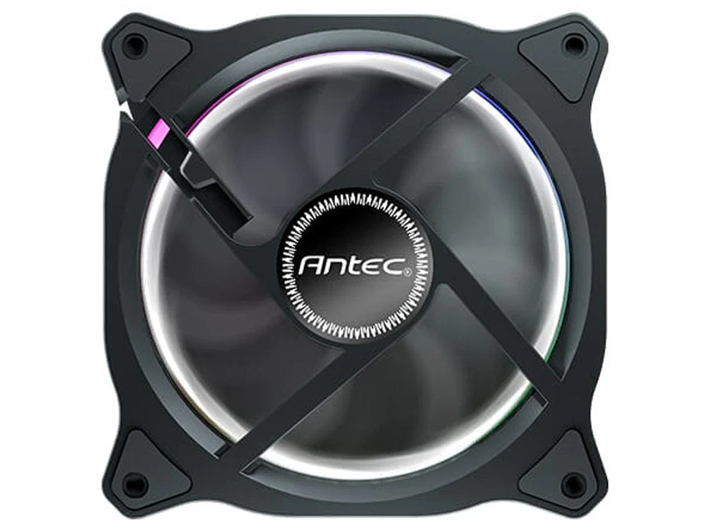 Antec Neon 12 ARGB PWM 120mm Case Fan with ARGB Controller - 3 Pack (Neon 120 ARGB_3PK) - Image 3