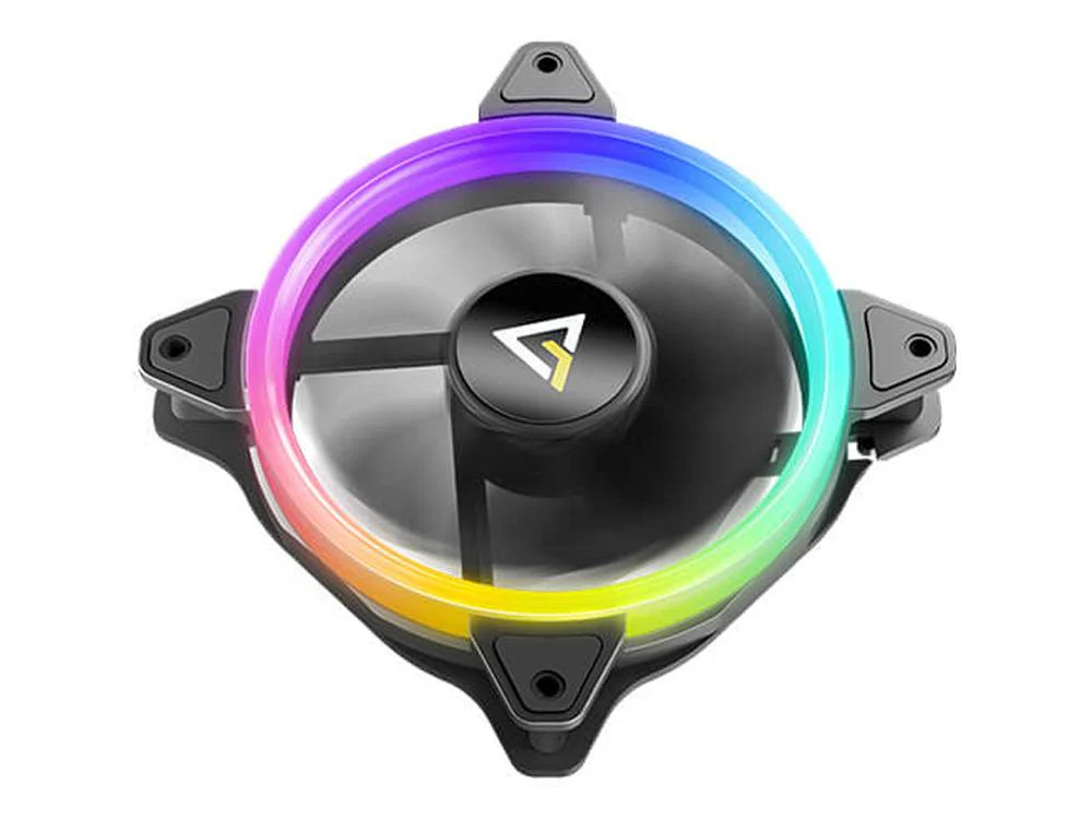 Antec Neon 12 ARGB PWM 120mm Case Fan with ARGB Controller - 3 Pack (Neon 120 ARGB_3PK) - Image 4