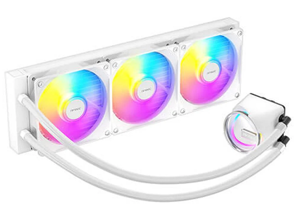 Antec Skeleton 360 ARGB AIO CPU Cooler - White - Image 2