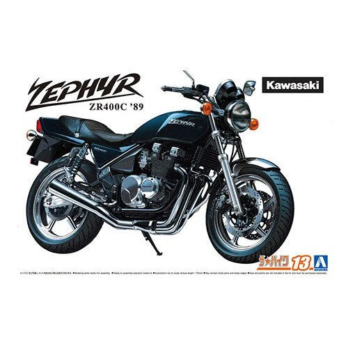 Aoshima 1/12 Kawasaki ZR400C Zephyr 89 - Image 3