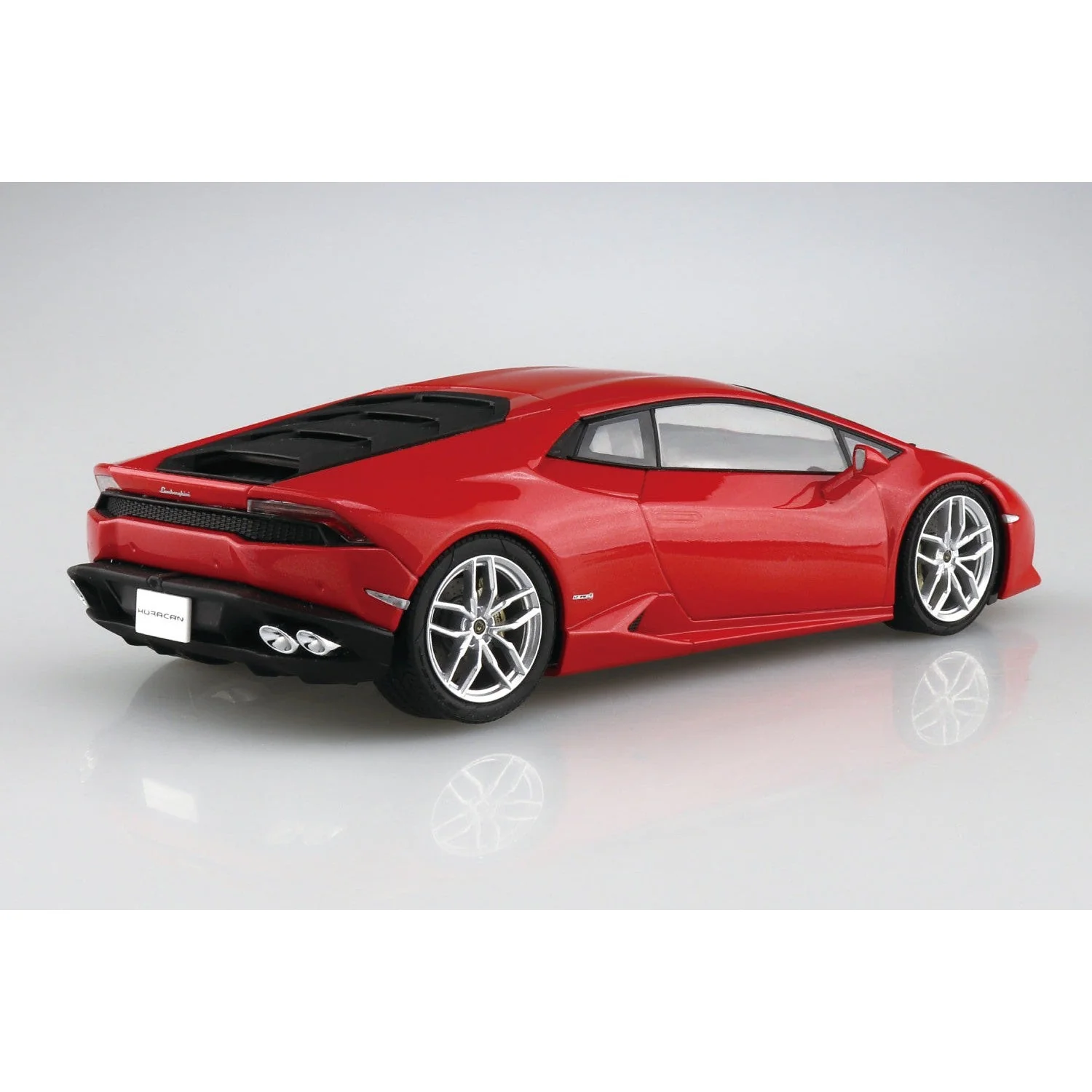Aoshima 1/24 14 Lamborghini Huracan Red - Image 5