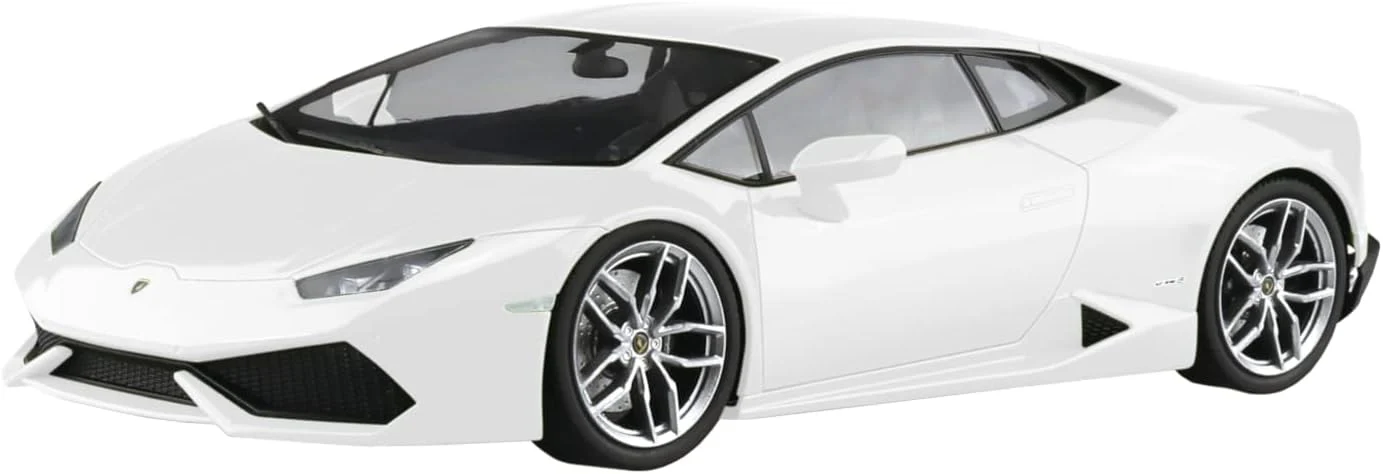 Aoshima 1/24 14 Lamborghini Huracan White - Image 2