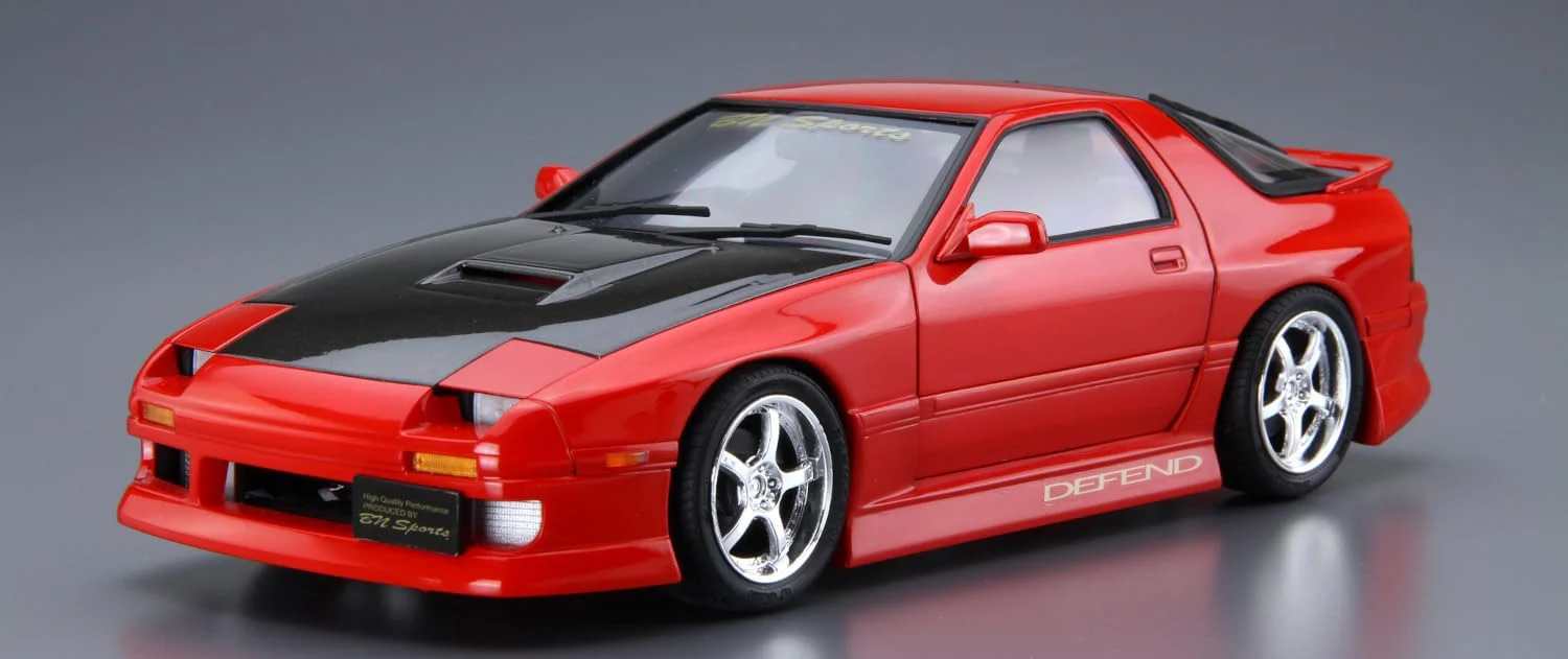 Aoshima 1/24 Bnsports FC3S RX-7 '89 (Mazda) - Image 3