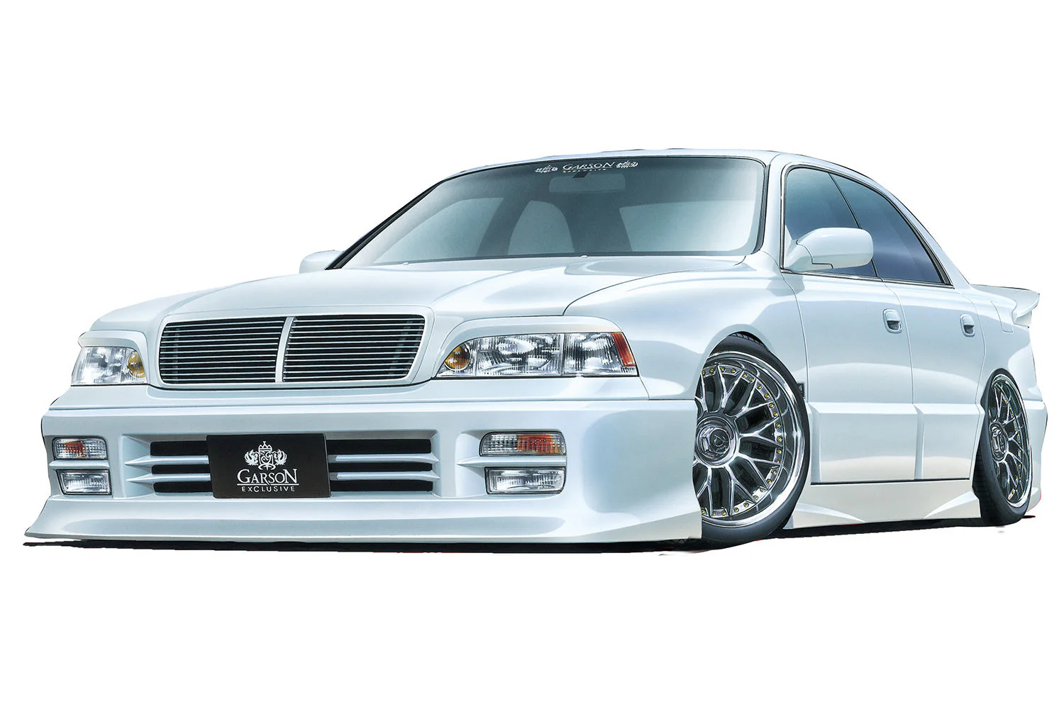 Aoshima 1/24 Garson UZS141 Majesta '91 (Toyota) - Image 5
