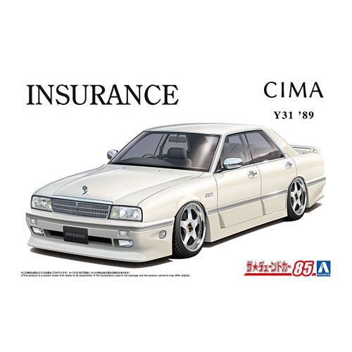 Aoshima 1/24 Insurance Y31 Cima '89 (Nissan) - Image 3