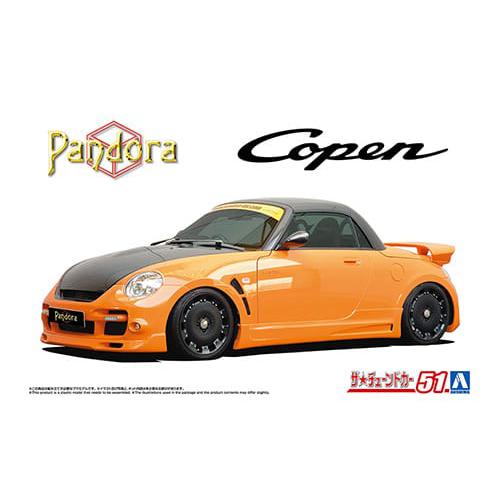 Aoshima 1/24 Pandora Type 887 Evo II L880K Copen '02 (Daihatsu) - Image 3