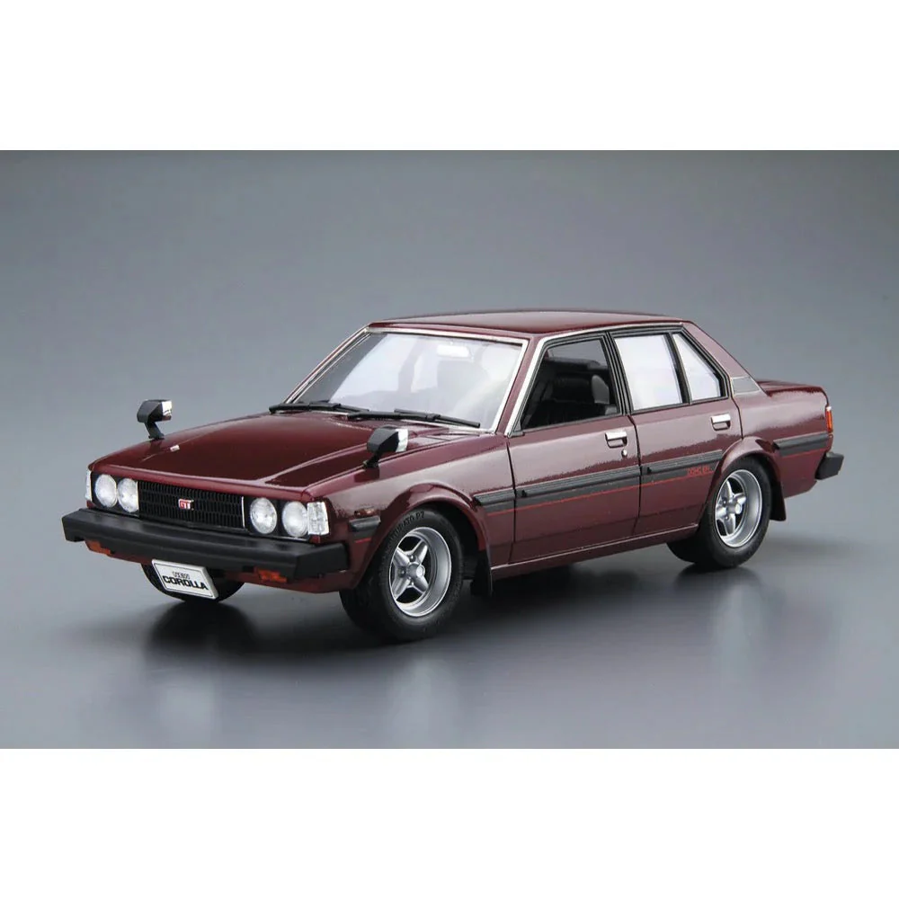 Aoshima 1/24 Toyota E71/70 Corolla Sedan Gt/dx '79 - Image 4