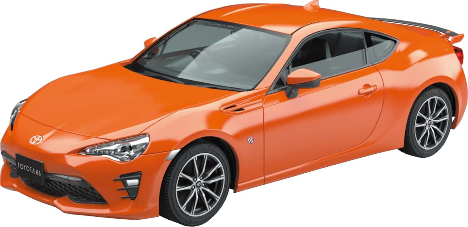 Aoshima 1/32 Snap Toyota 86 (Orange Metallic) - Image 2
