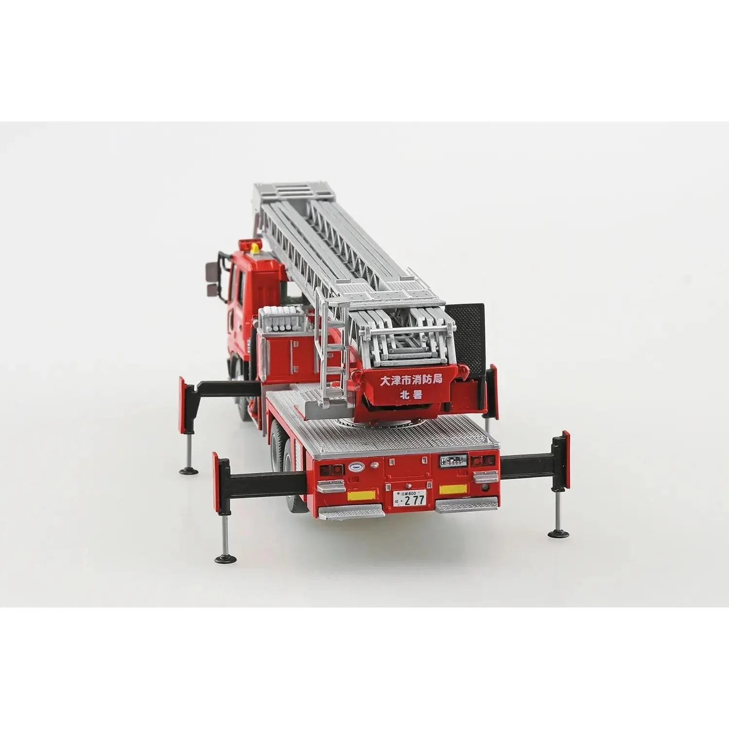 Aoshima 1/72 Fire Ladder Truckotsu Municipal Fire Department - Image 4