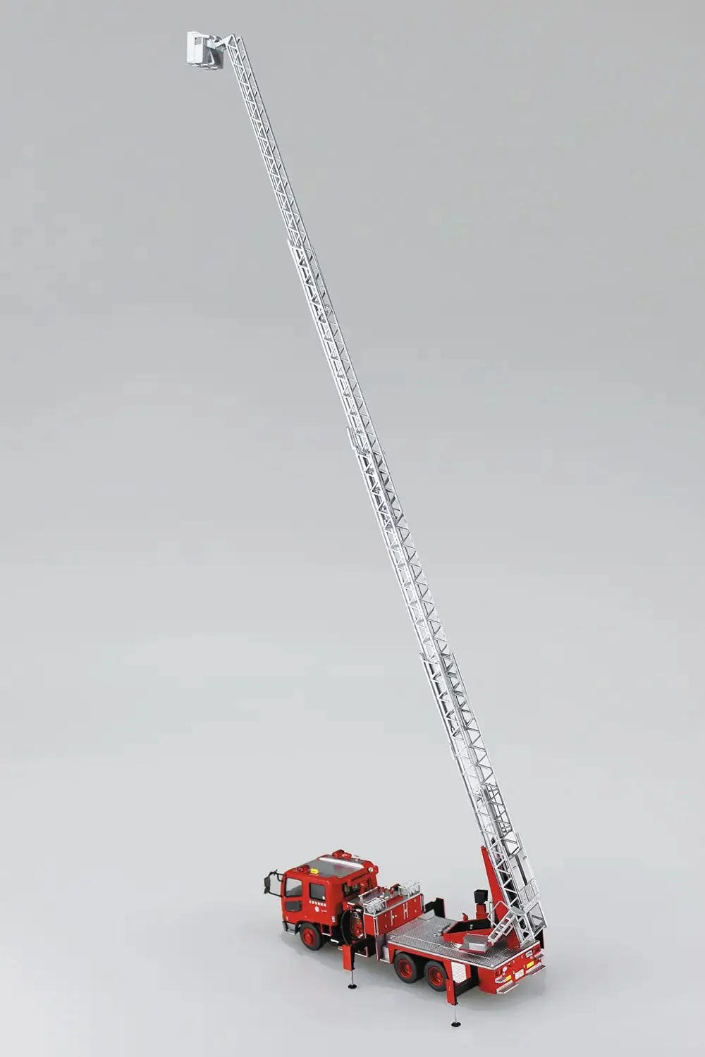 Aoshima 1/72 Fire Ladder Truckotsu Municipal Fire Department - Image 5