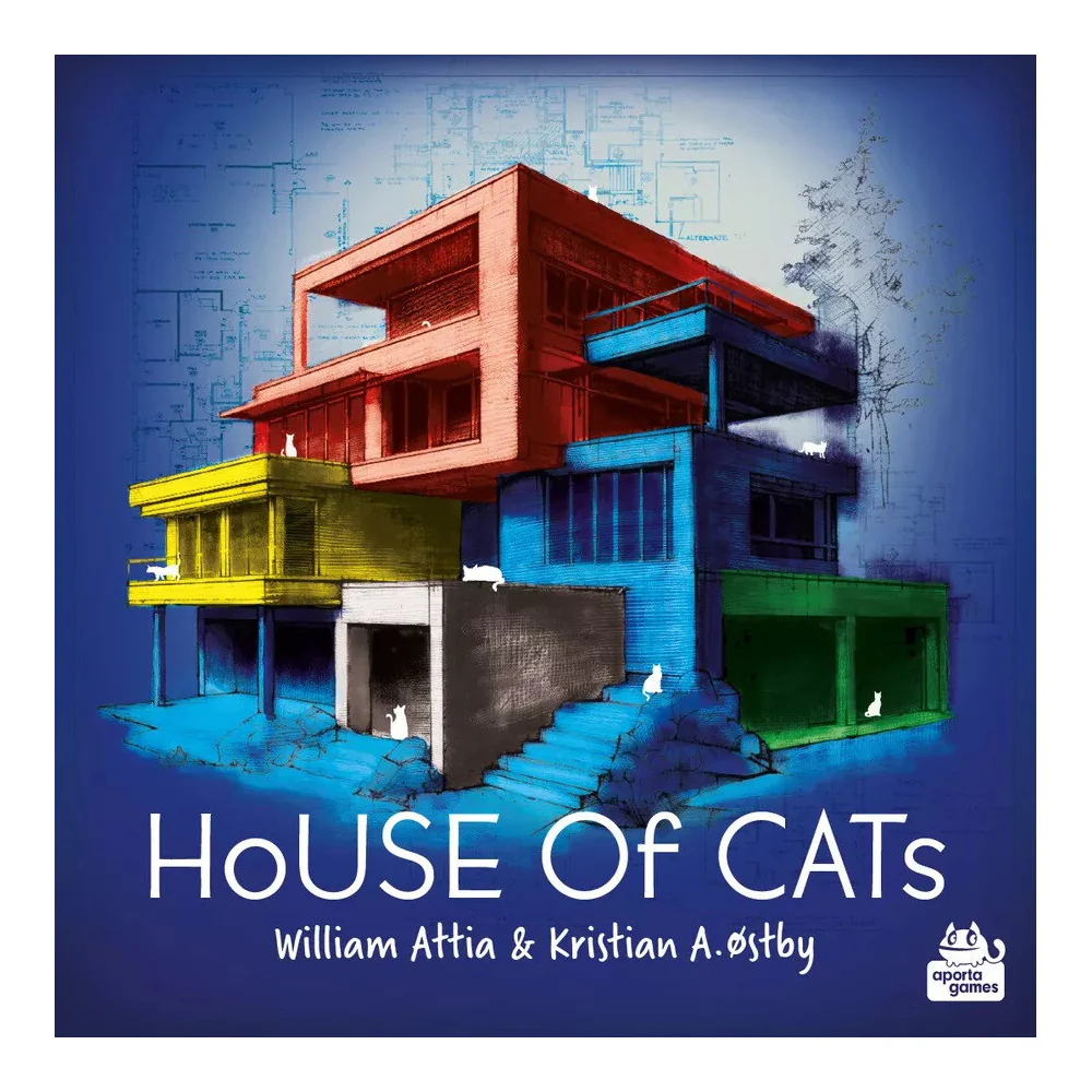 Aporta Games House of Cats Kids/Family Interactive Roll and Write Game 10y+ - Image 2