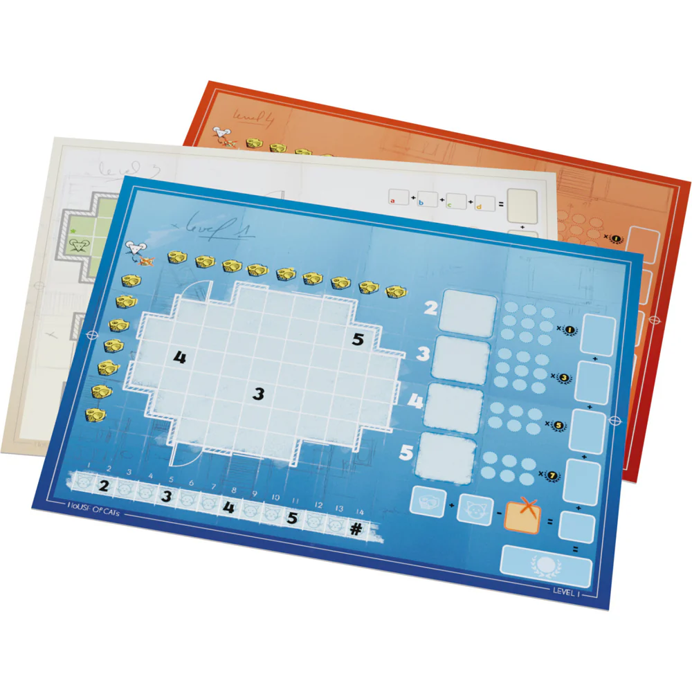 Aporta Games House of Cats Kids/Family Interactive Roll and Write Game 10y+ - Image 3