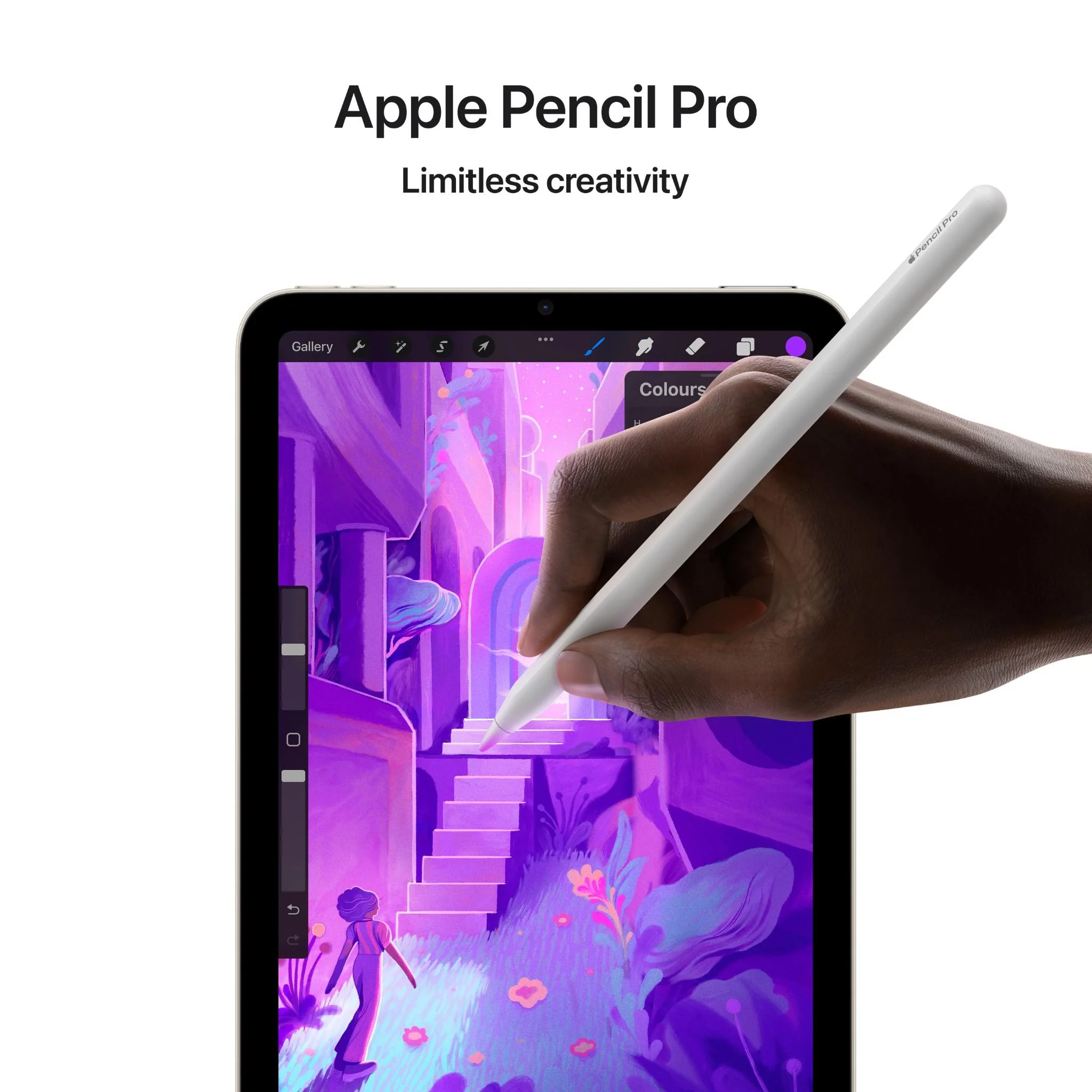 Apple iPad mini 8.3-inch Wi-Fi 128GB (Purple/A17 Pro Chip)[~Refurbished] - Image 4