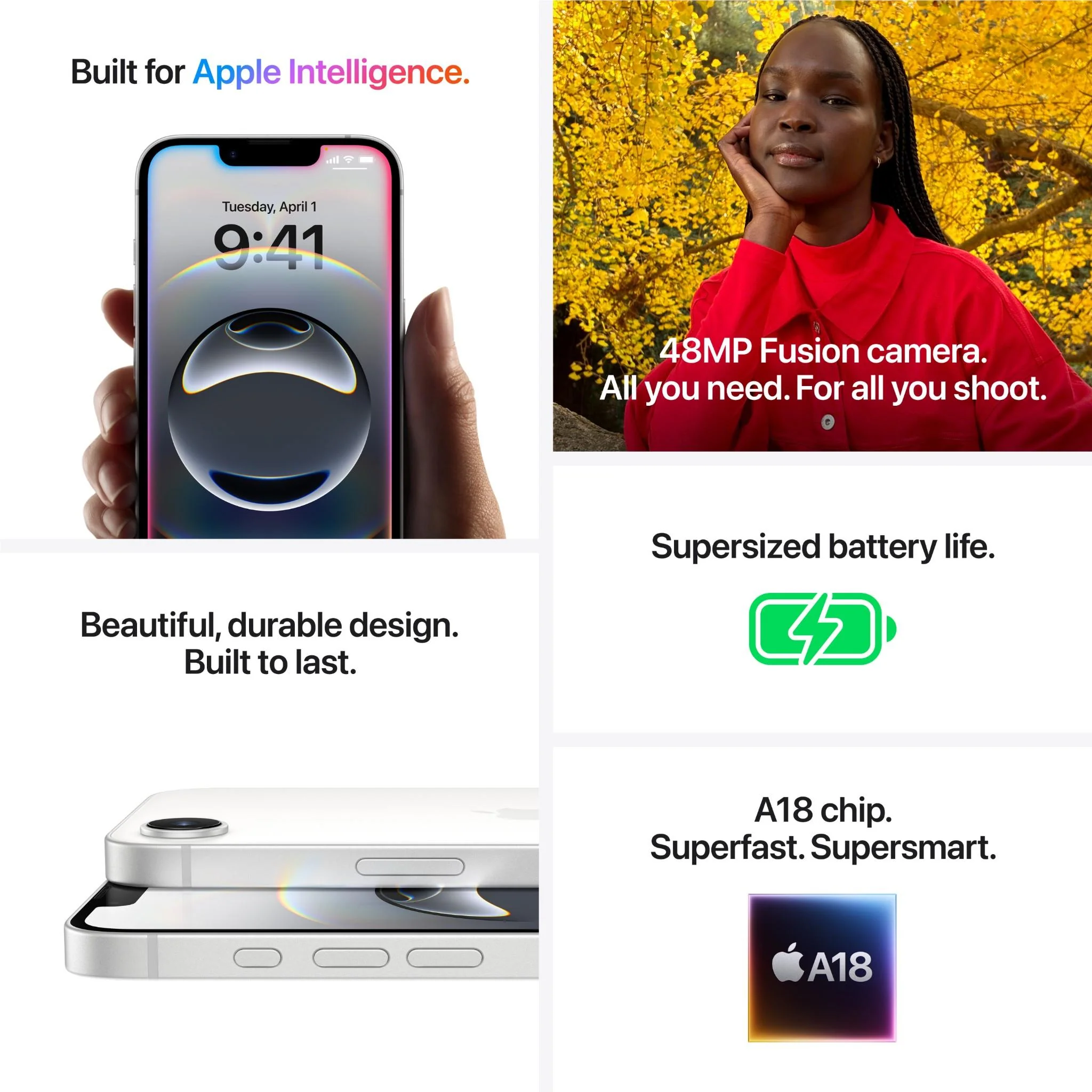 Apple iPhone 16e 512GB (White) - Image 7