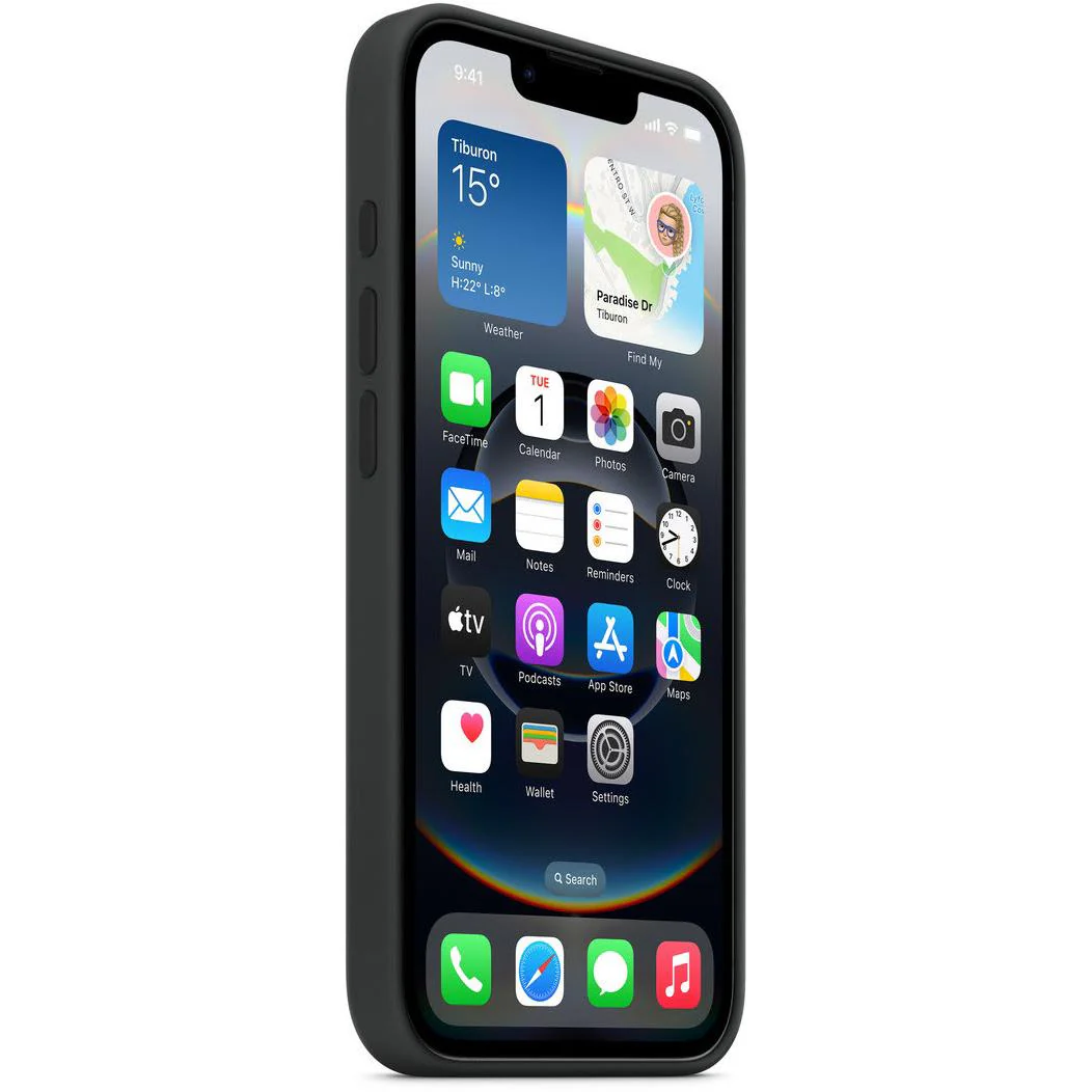 Apple iPhone 16e Silicone Case (Black) - Image 3