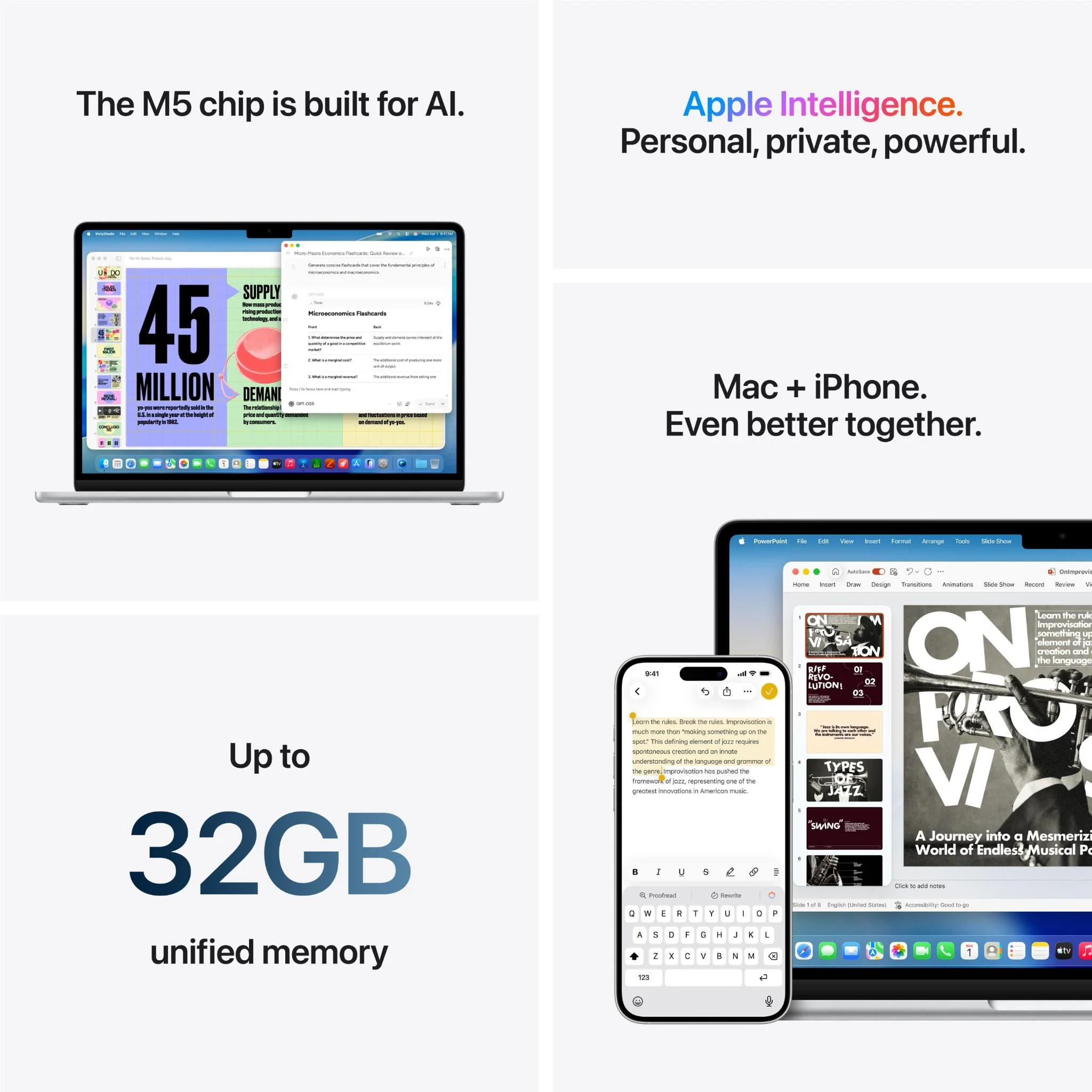 Apple MacBook Air 13-inch with M5 Chip, 1TB/16GB (Starlight) - Image 8