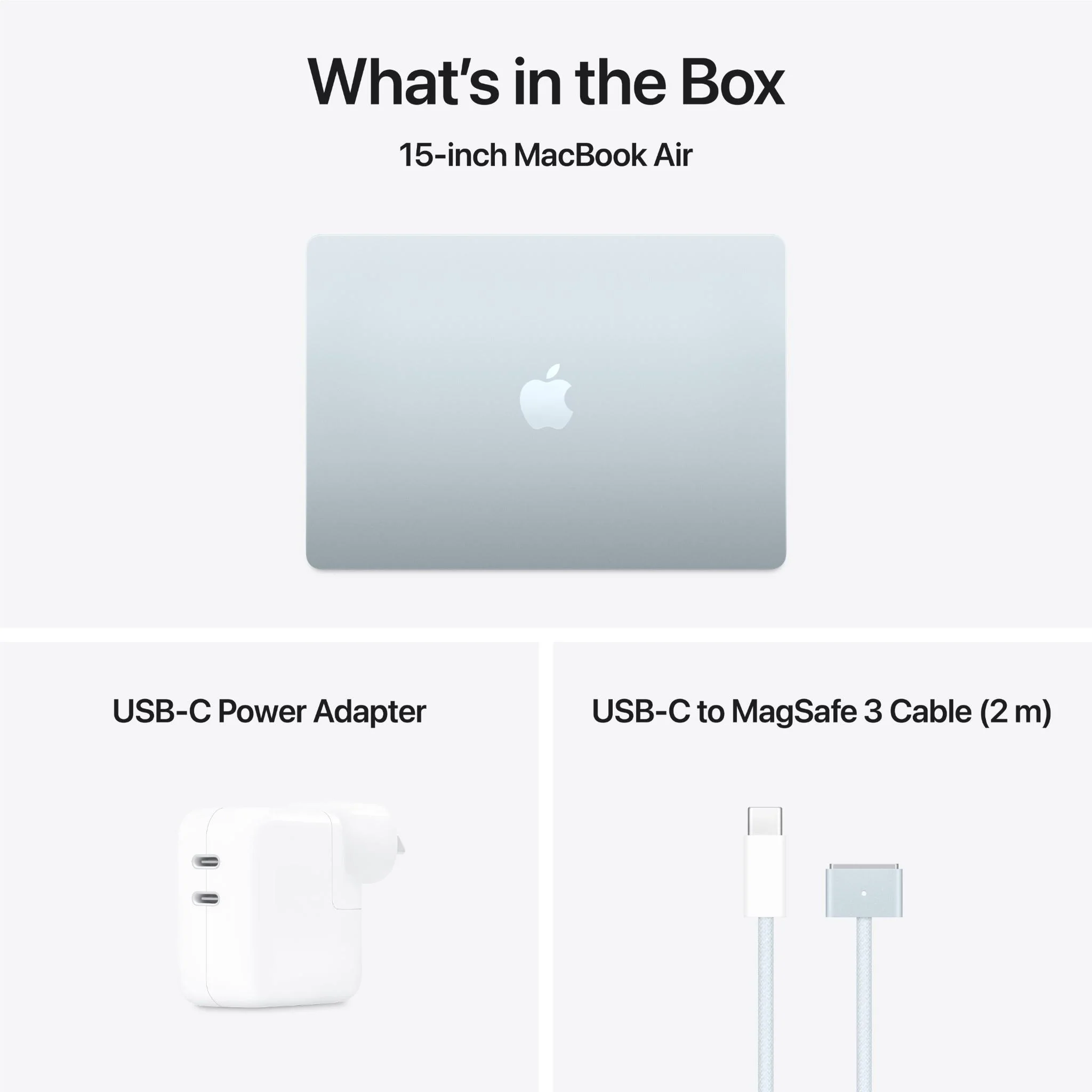 Apple MacBook Air 15-inch with M4 Chip, 256GB/16GB (Sky Blue) - Image 11