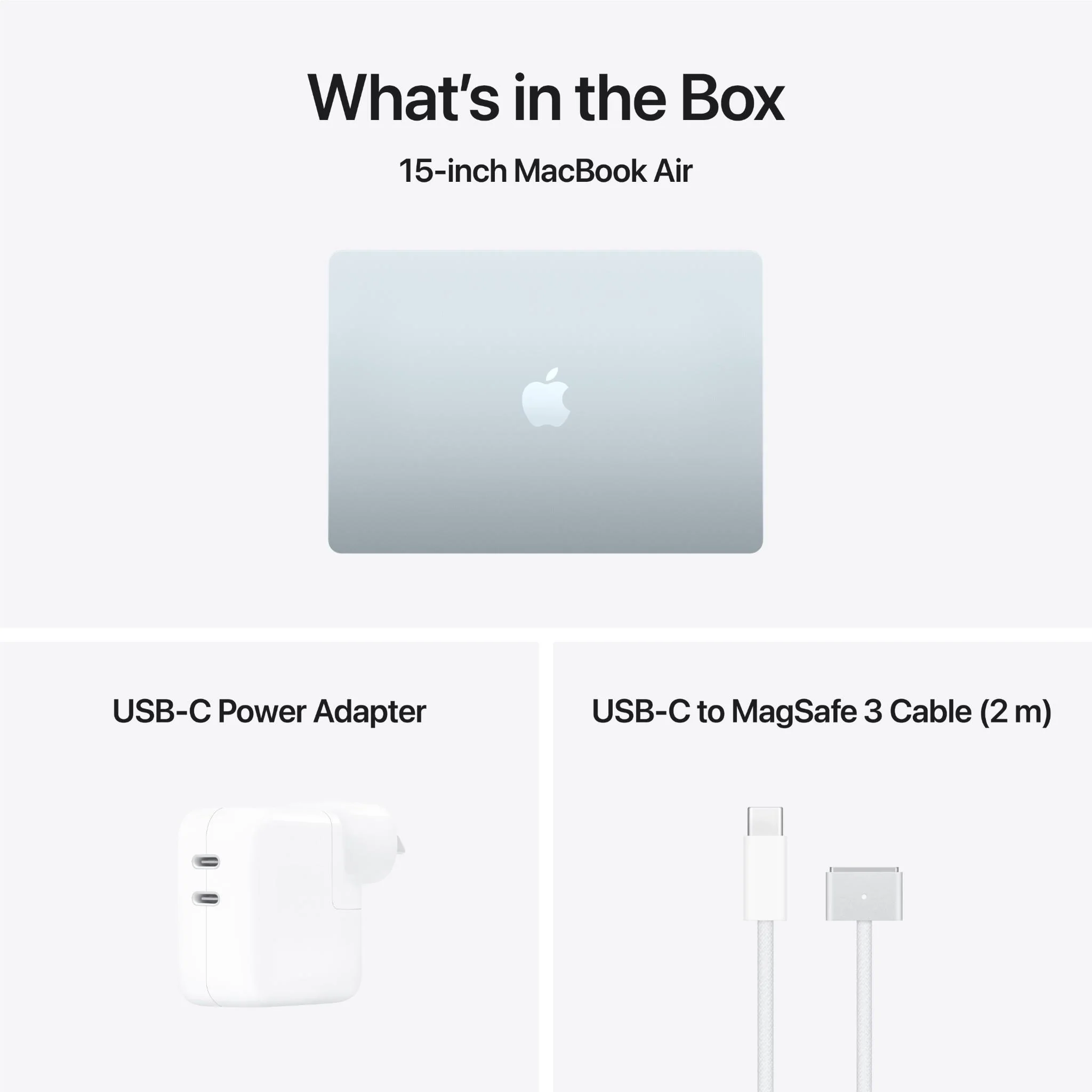 Apple MacBook Air 15-inch with M5 Chip, 1TB/16GB (Sky Blue) - Image 9