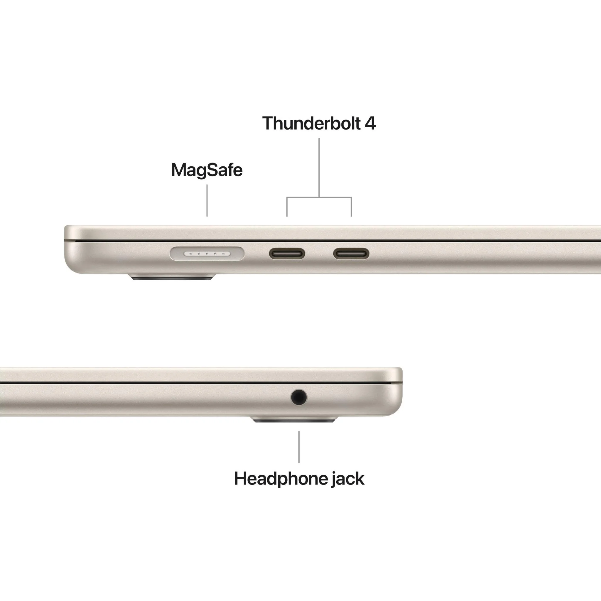 Apple MacBook Air 15-inch with M5 Chip, 1TB/24GB (Starlight) - Image 6