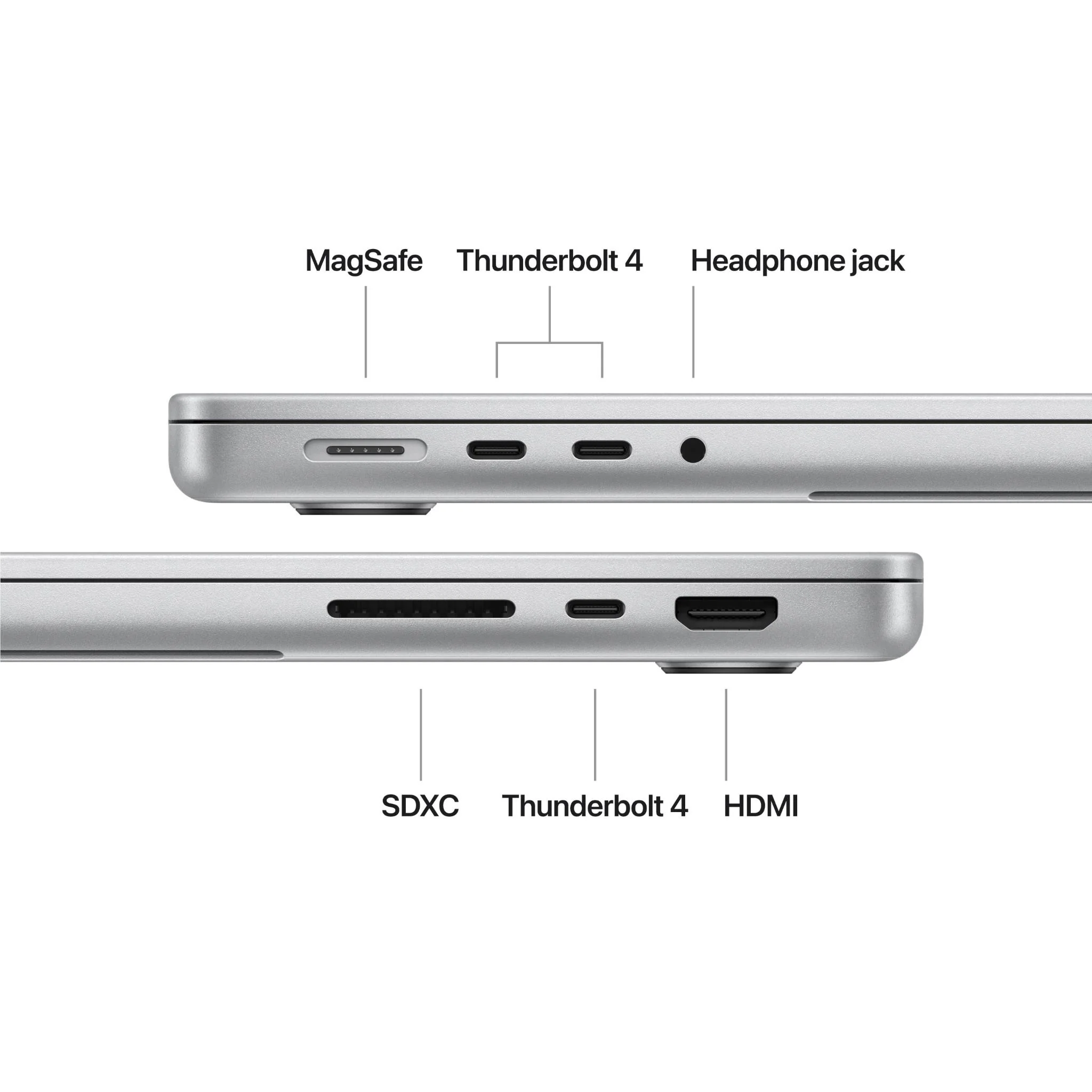 Apple MacBook Pro 14-inch with M4 Chip, 512GB/16GB (Silver/2024) [~Refurbished] - Image 6