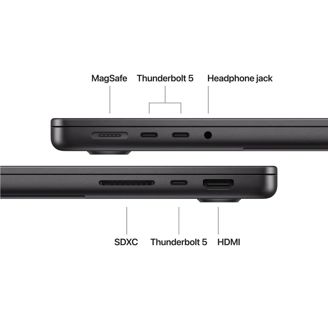 Apple MacBook Pro 14-inch with M5 Pro Chip, 2TB/24GB (Space Black) - Image 7