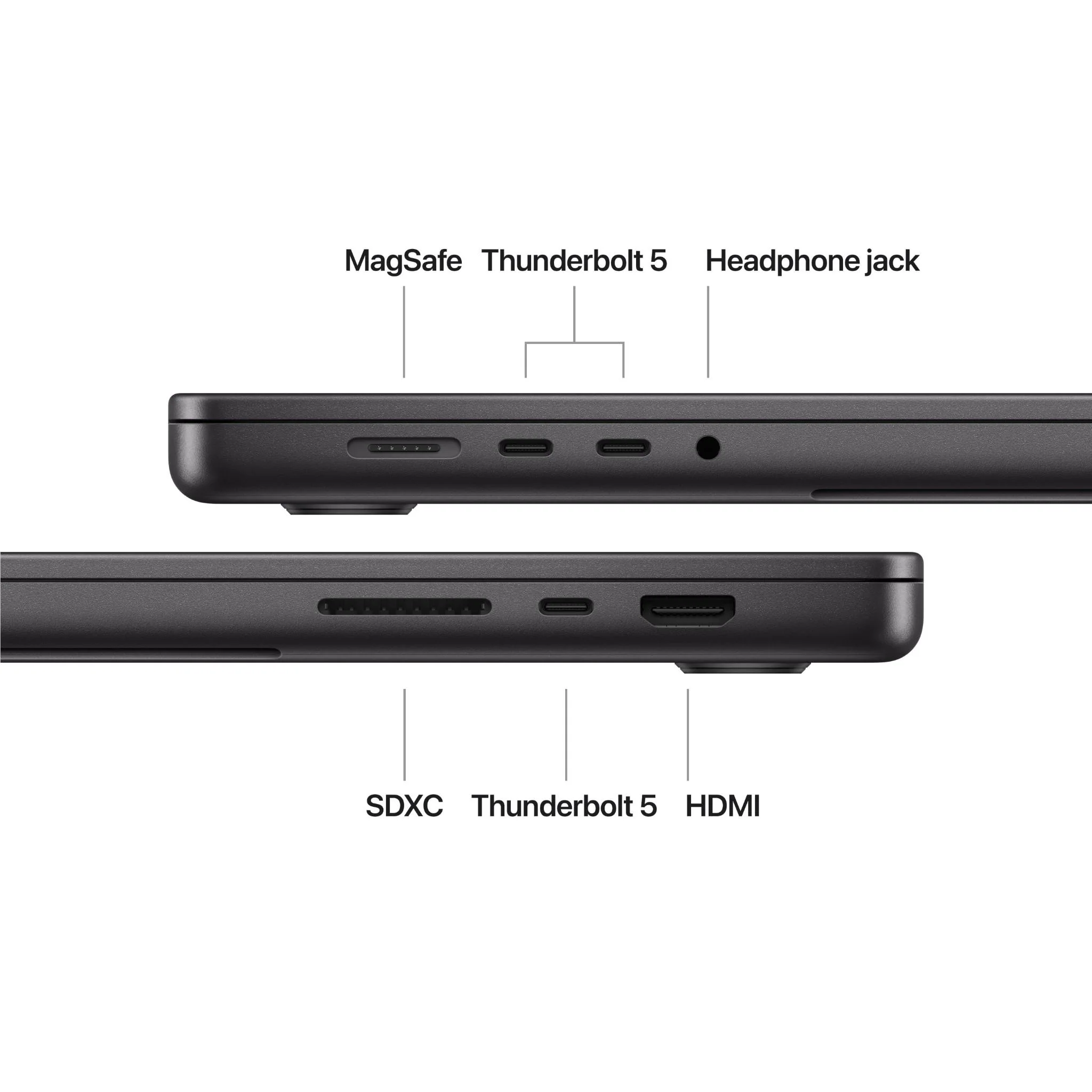Apple MacBook Pro 16-inch with M4 Pro Chip, 512GB/48GB (Space Black)[2024] - Image 7