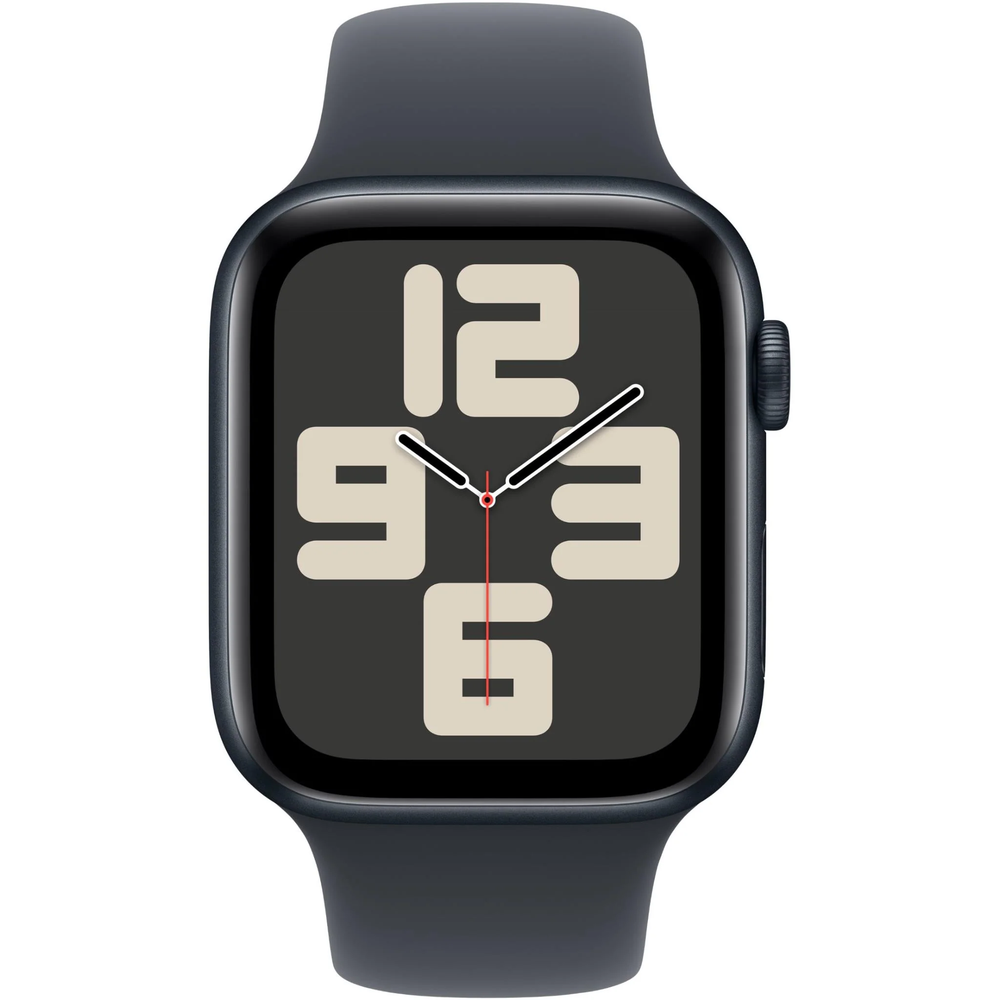 Apple Watch SE 44mm Midnight Aluminium Case GPS + Cellular  Sport Band (M/L) [2024] - Image 2