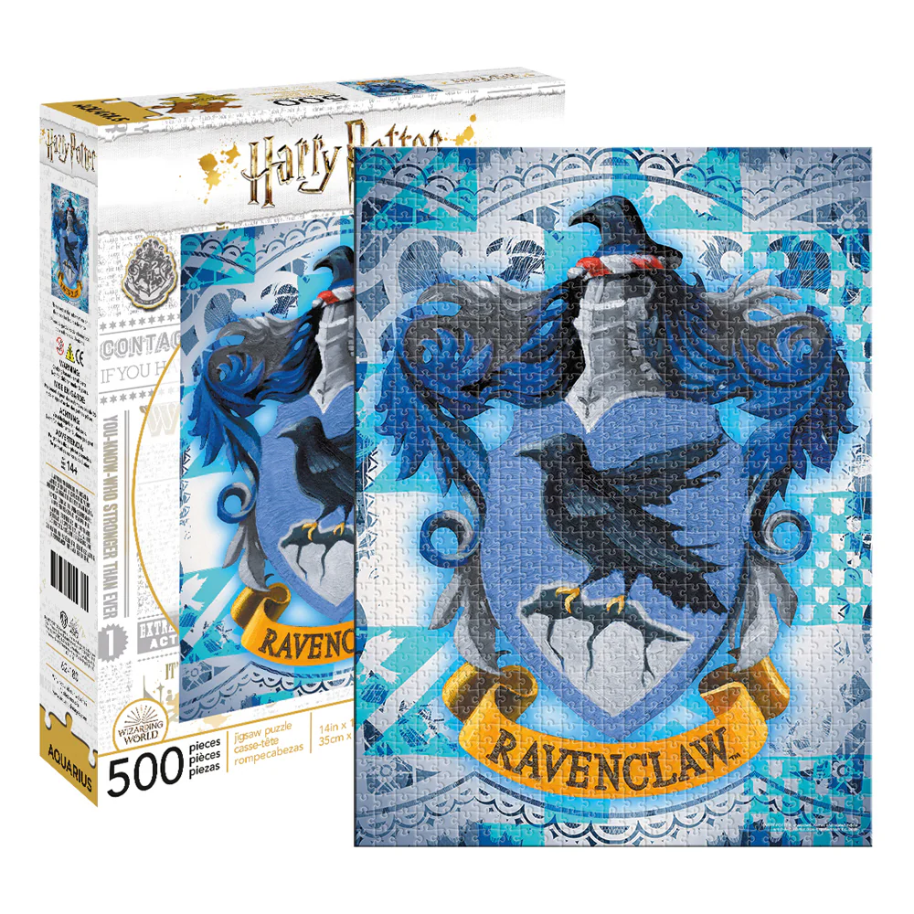 Aquarius 500pc Harry Potter Ravenclaw 35x48cm Jigsaw Puzzle Family Game 14y+