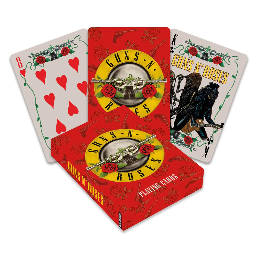 Aquarius Guns N' Roses Playing Cards Poker Family Game Party Gaming Deck - Image 2