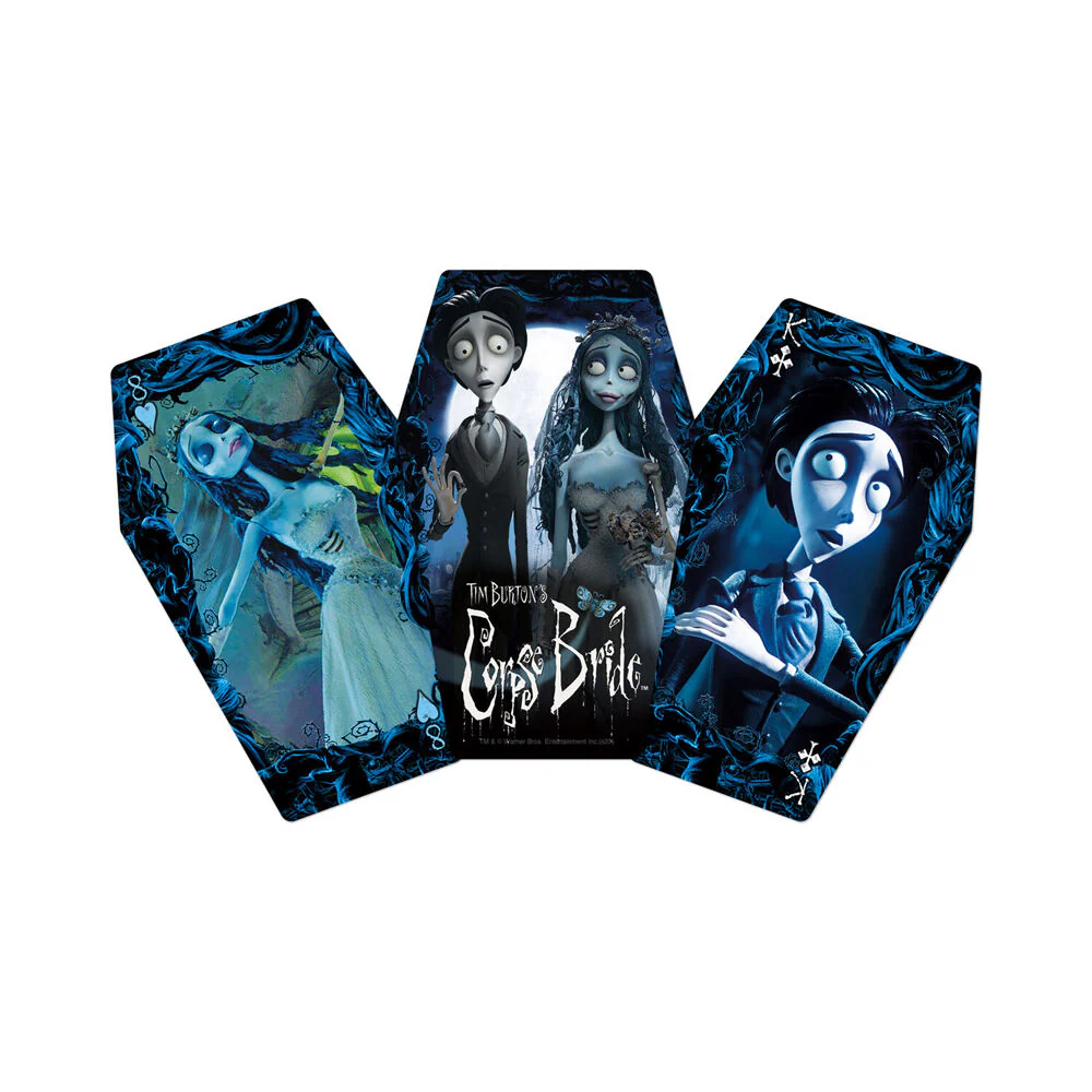 Aquarius Tim Burtons Corpse Bride Coffin Box Playing Cards 20x9.5cm Kids 14y+ - Image 2