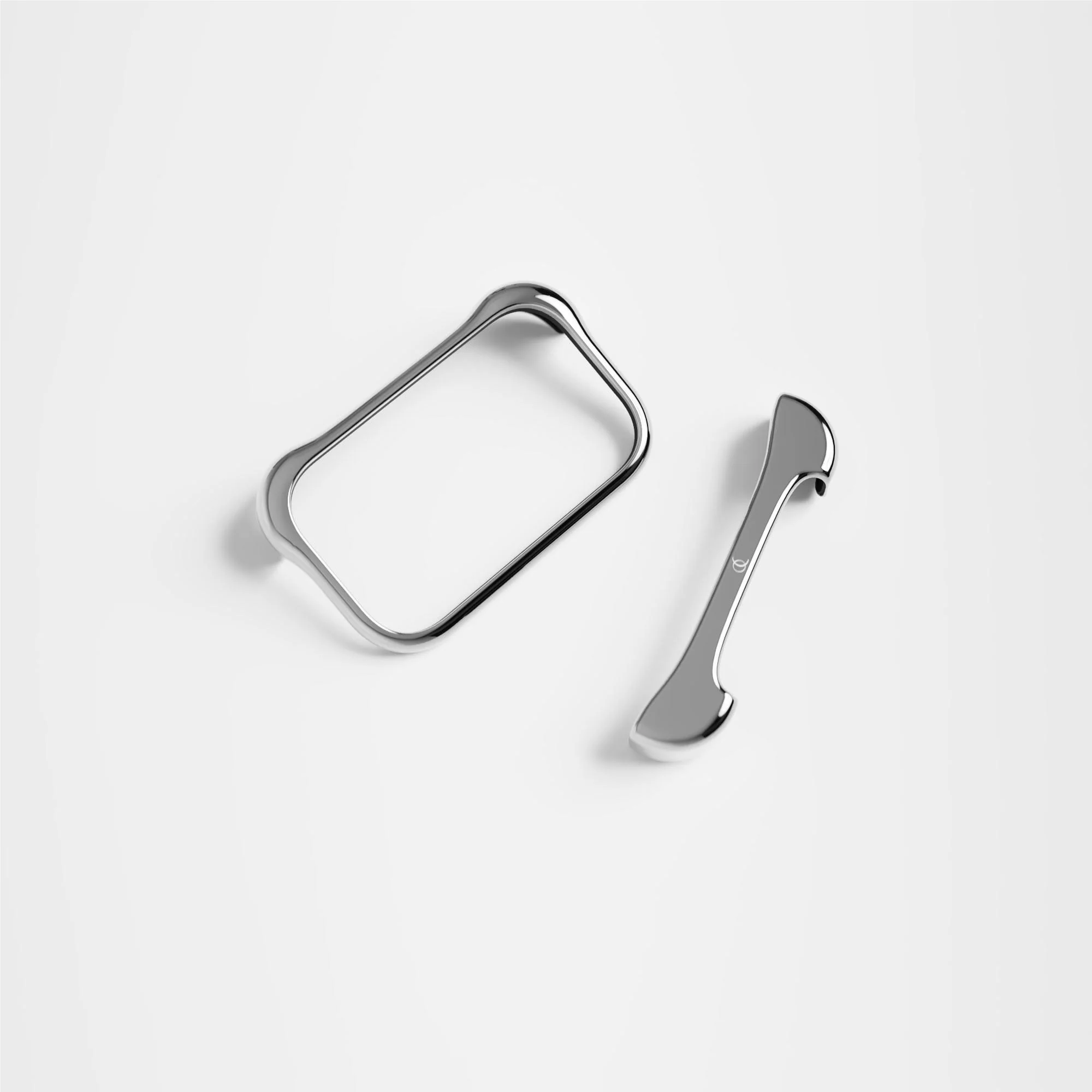 Arc Pulse iPhone 17 Pro Max Aluminium Protector (Polished Silver) - Image 4