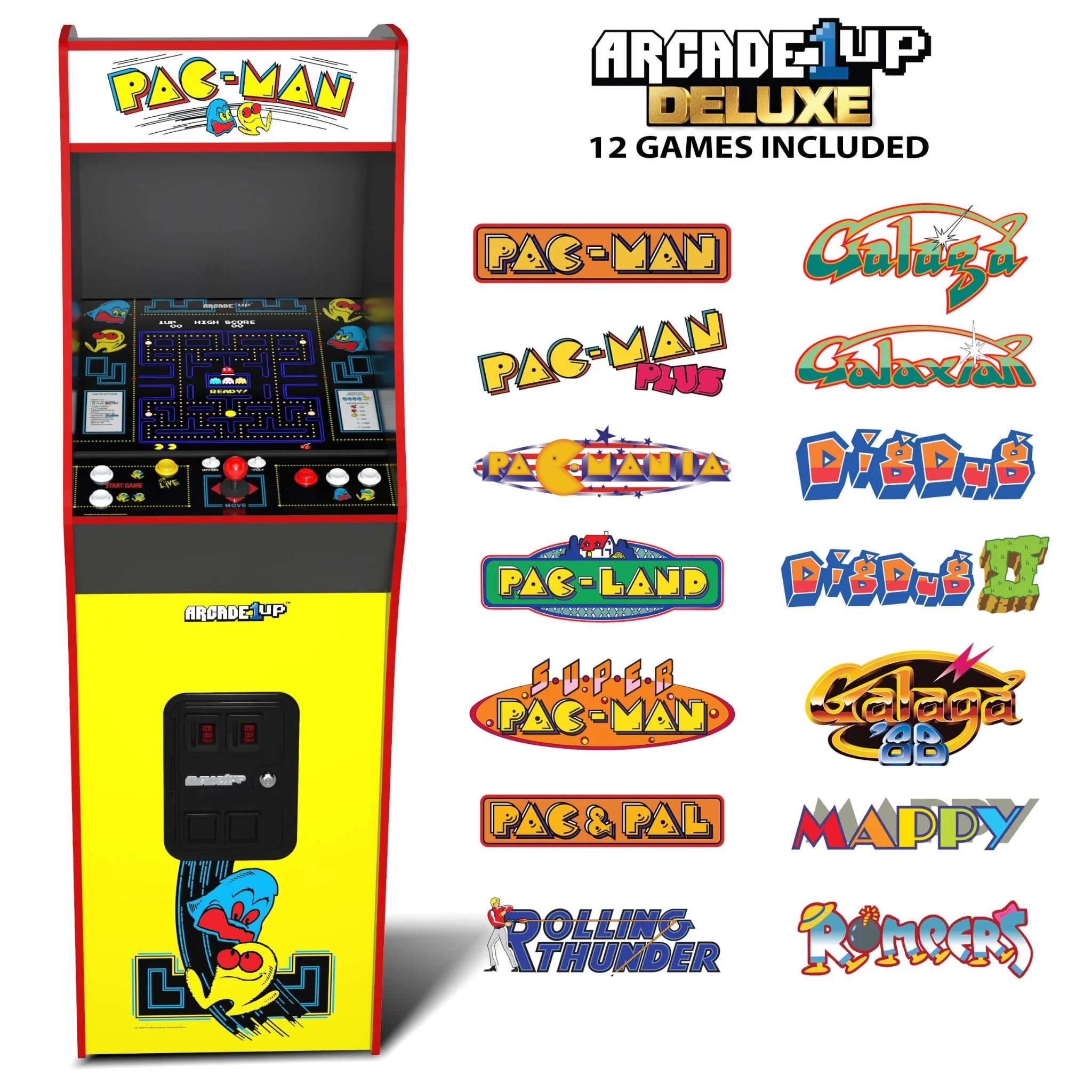 Arcade1Up Pac-Man Deluxe Edition Arcade Machine - Image 4