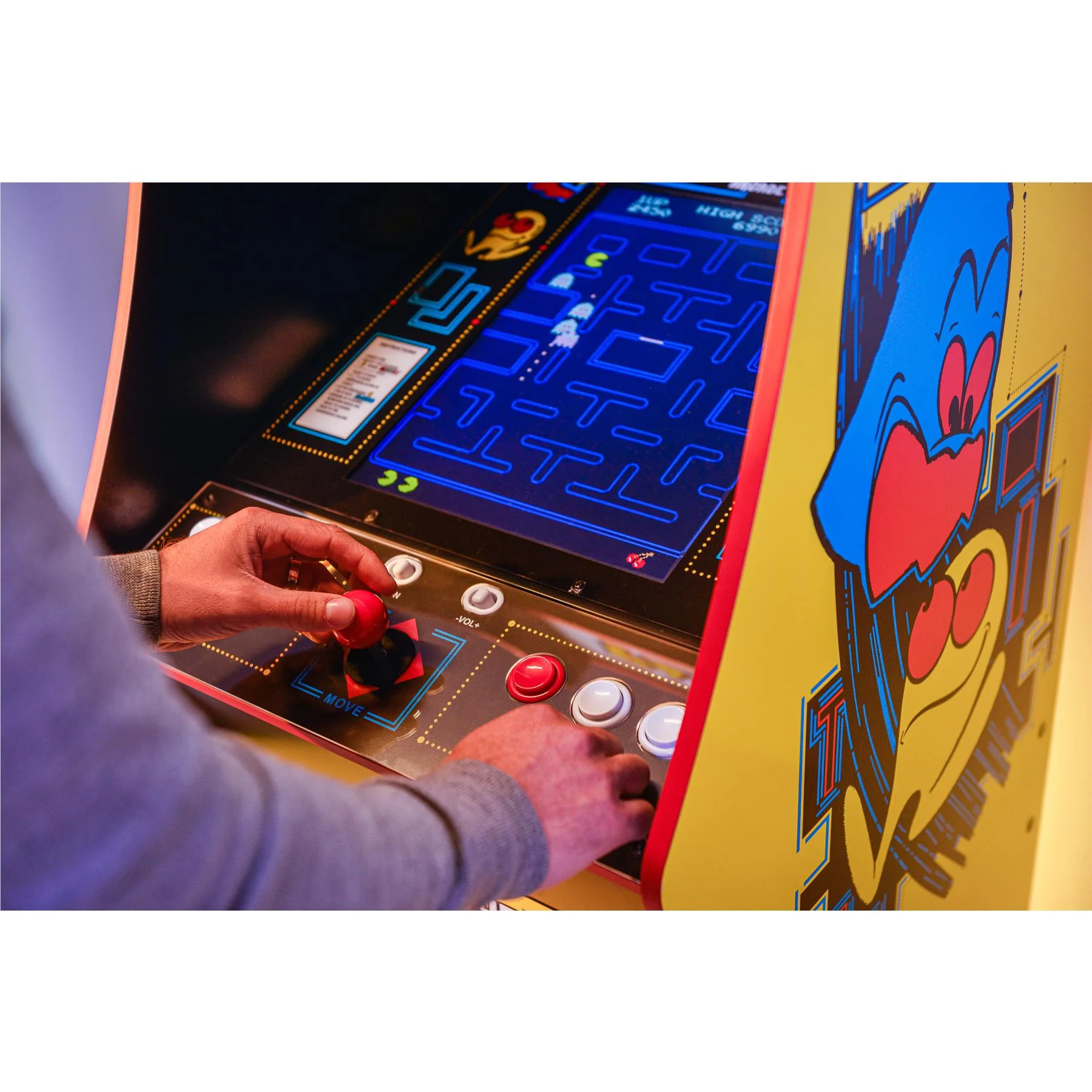 Arcade1Up Pac-Man Deluxe Edition Arcade Machine - Image 8