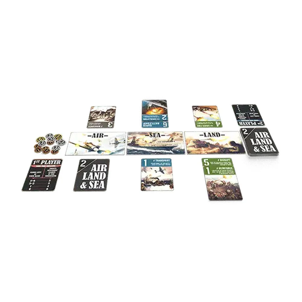 Arcane Wonders Air Land & Sea Revised Edition Board Game - Image 2