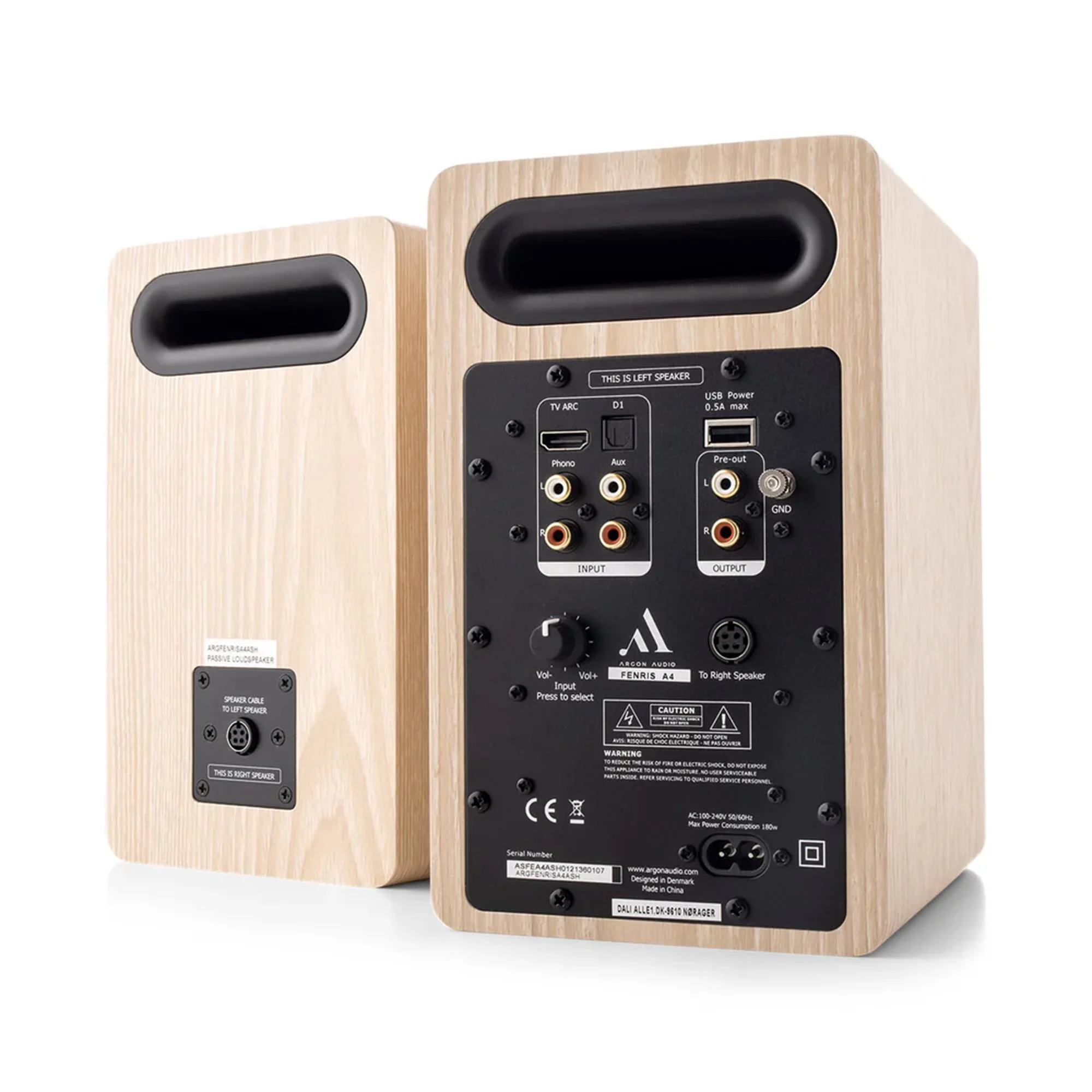 Argon Audio FENRIS Ash Active 4 Speakers - Image 2